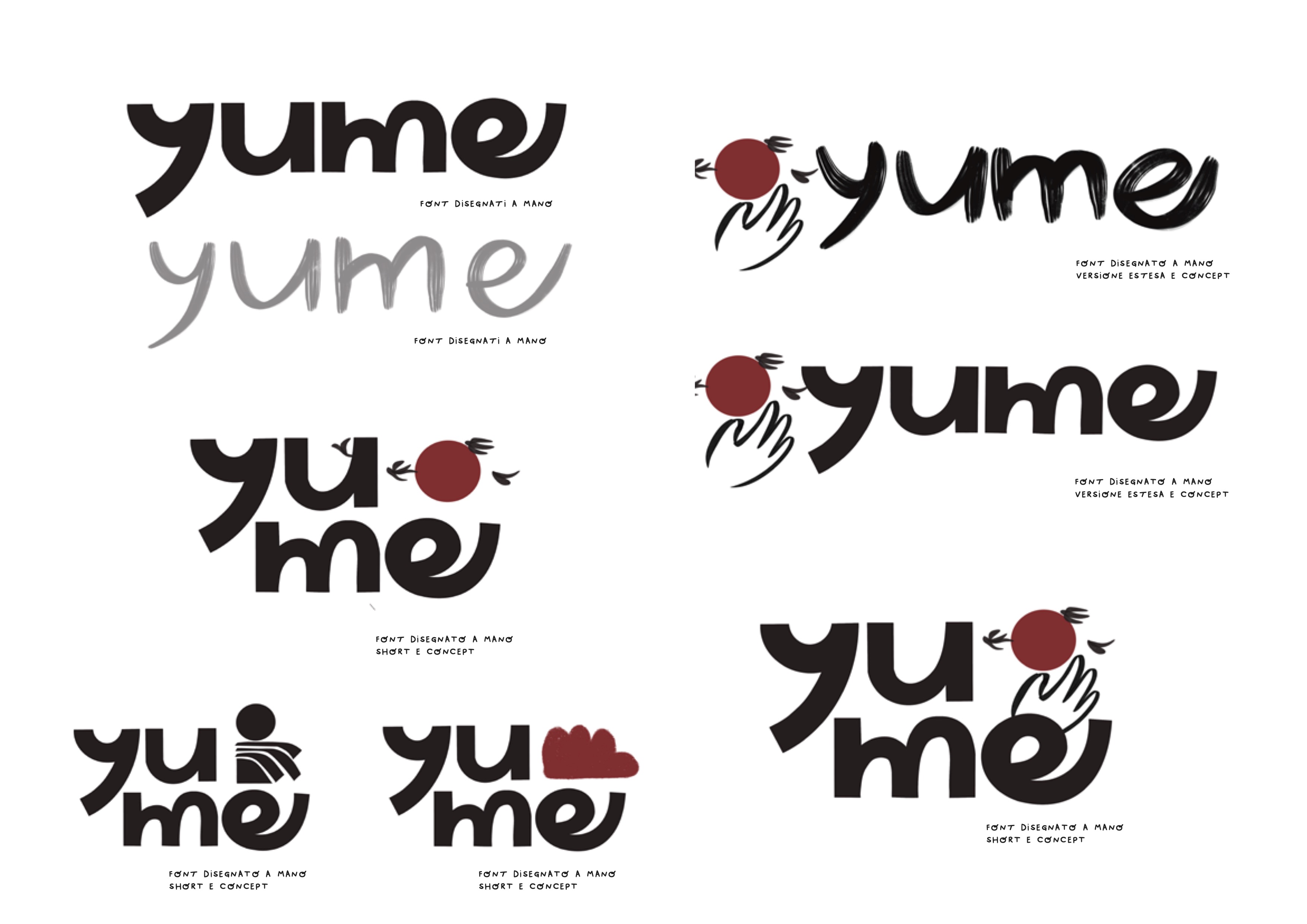 Logo Yume Travel — design Soul Studio